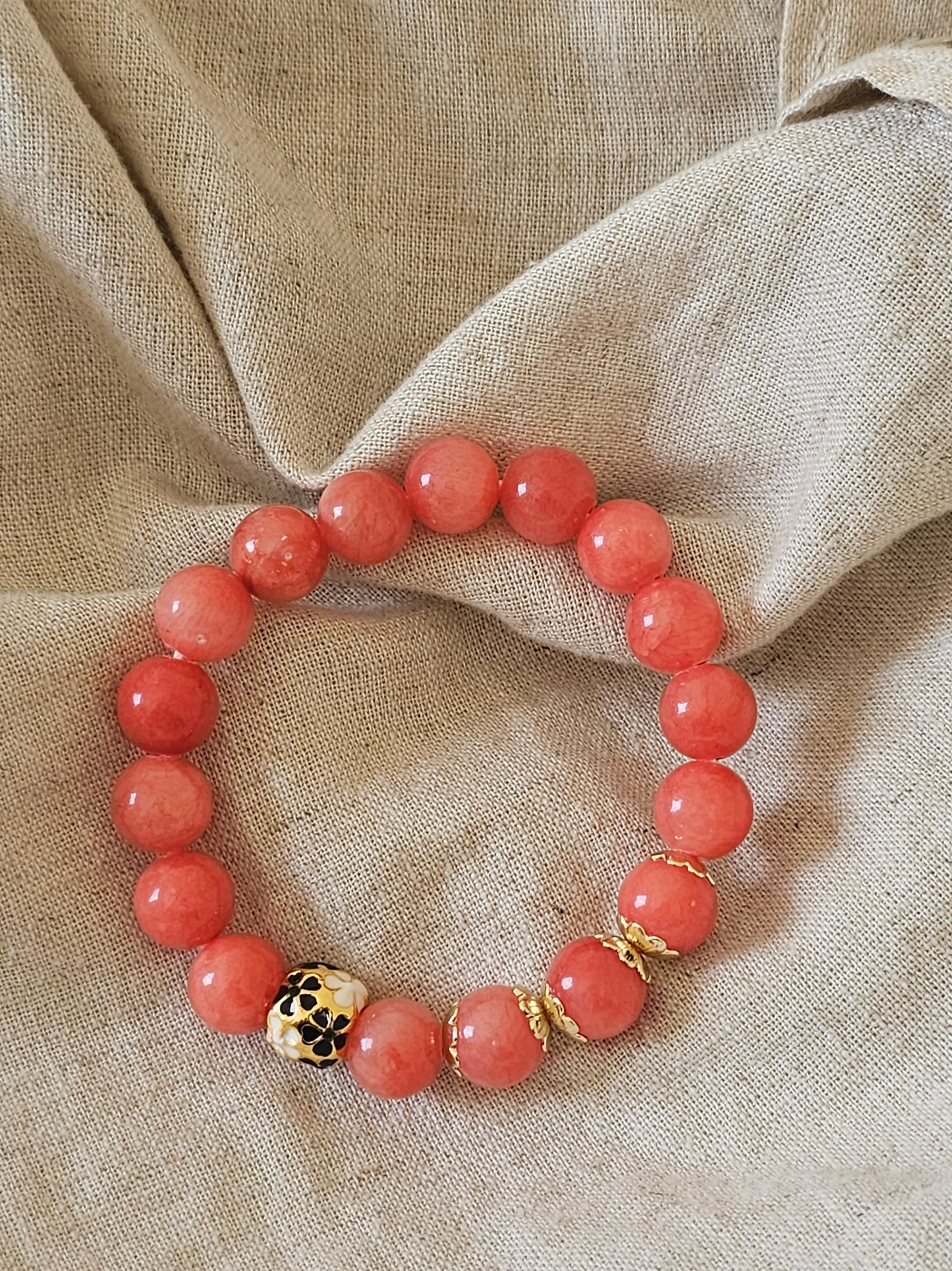 Peach Bracelet