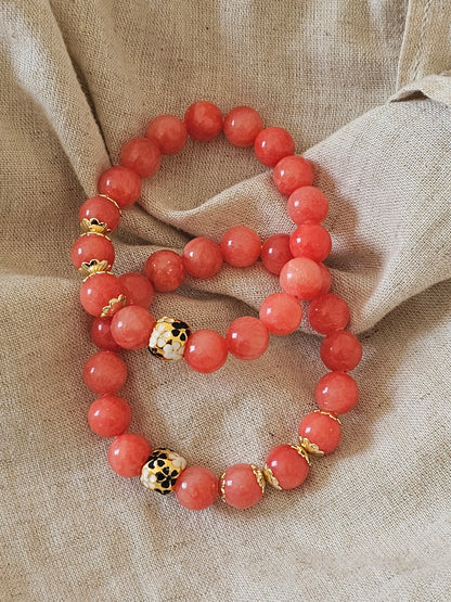 Peach Bracelet