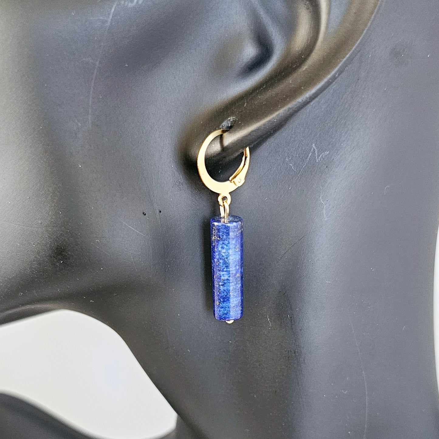 Jesse' Lapis Lazuli Drop Earrings